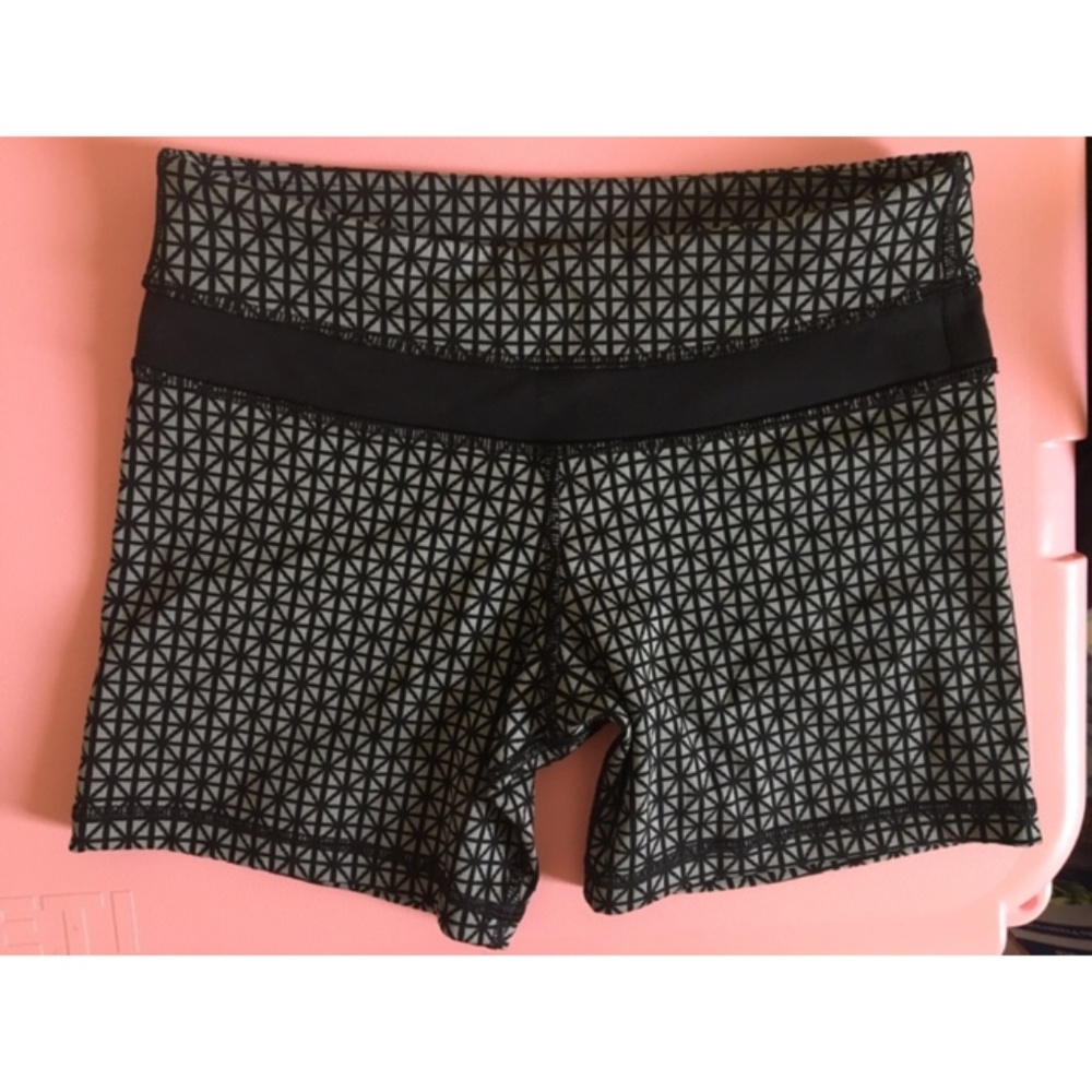 Patterned Lululemon Athletic Shorts